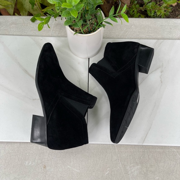 AQUATALIA FLOELLA Black Suede
Waterproof Ankle Boots Size 7 - Picture 7 of 10